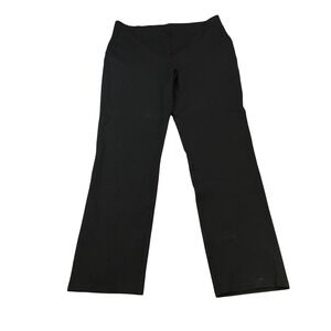 NWT Quince Ultra-Stretch Ponte Straight Leg Pant Womens XL Black DKB1Z01-3361